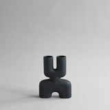 101 Copenhagen - Cobra Vase Double, Mini - Black - Vase