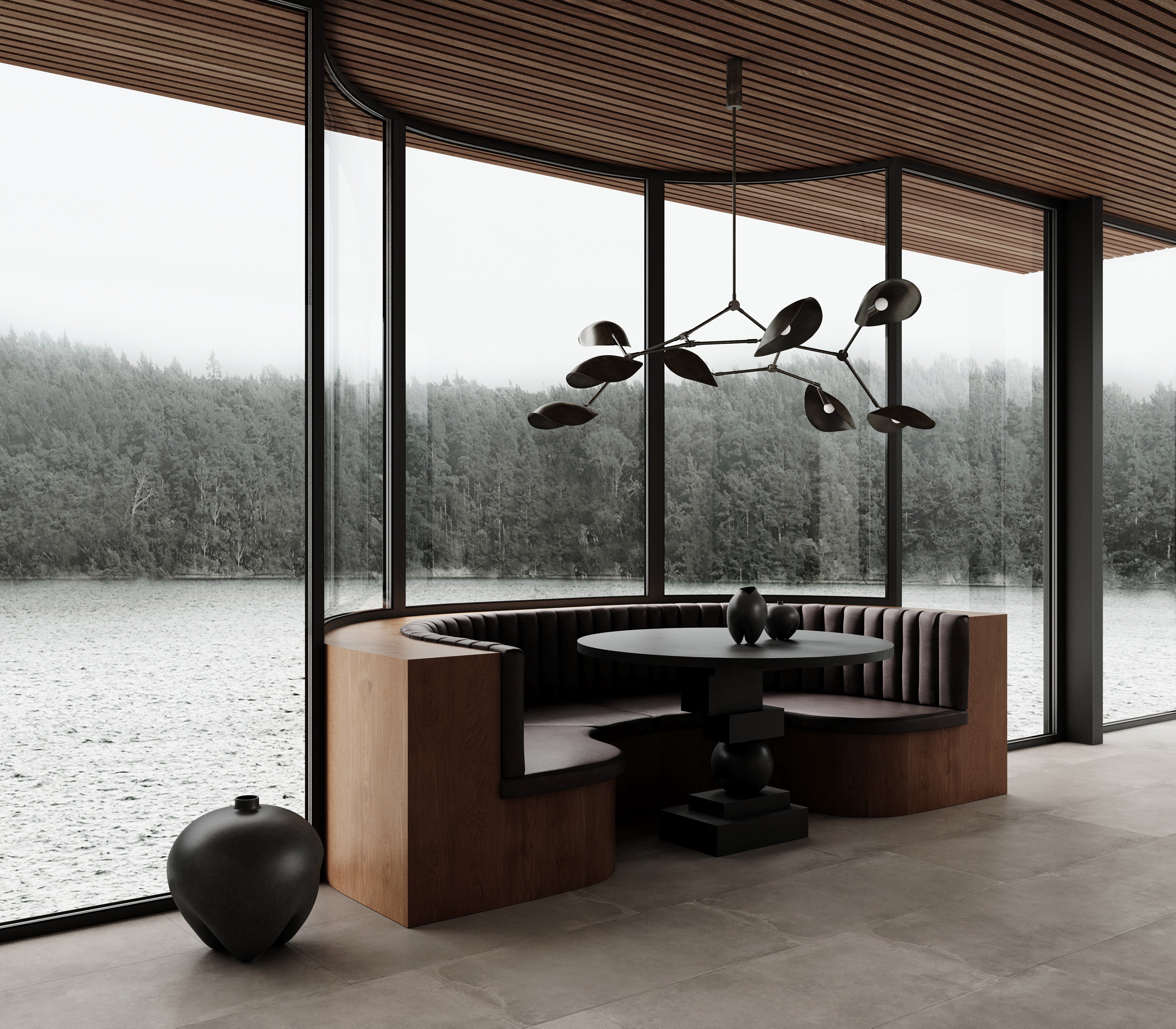 101 Copenhagen - Sumo Vase, Petit - Coffee - Vase