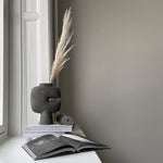 101 Copenhagen - Tribal Vase, Medio - Dark Grey - Vase