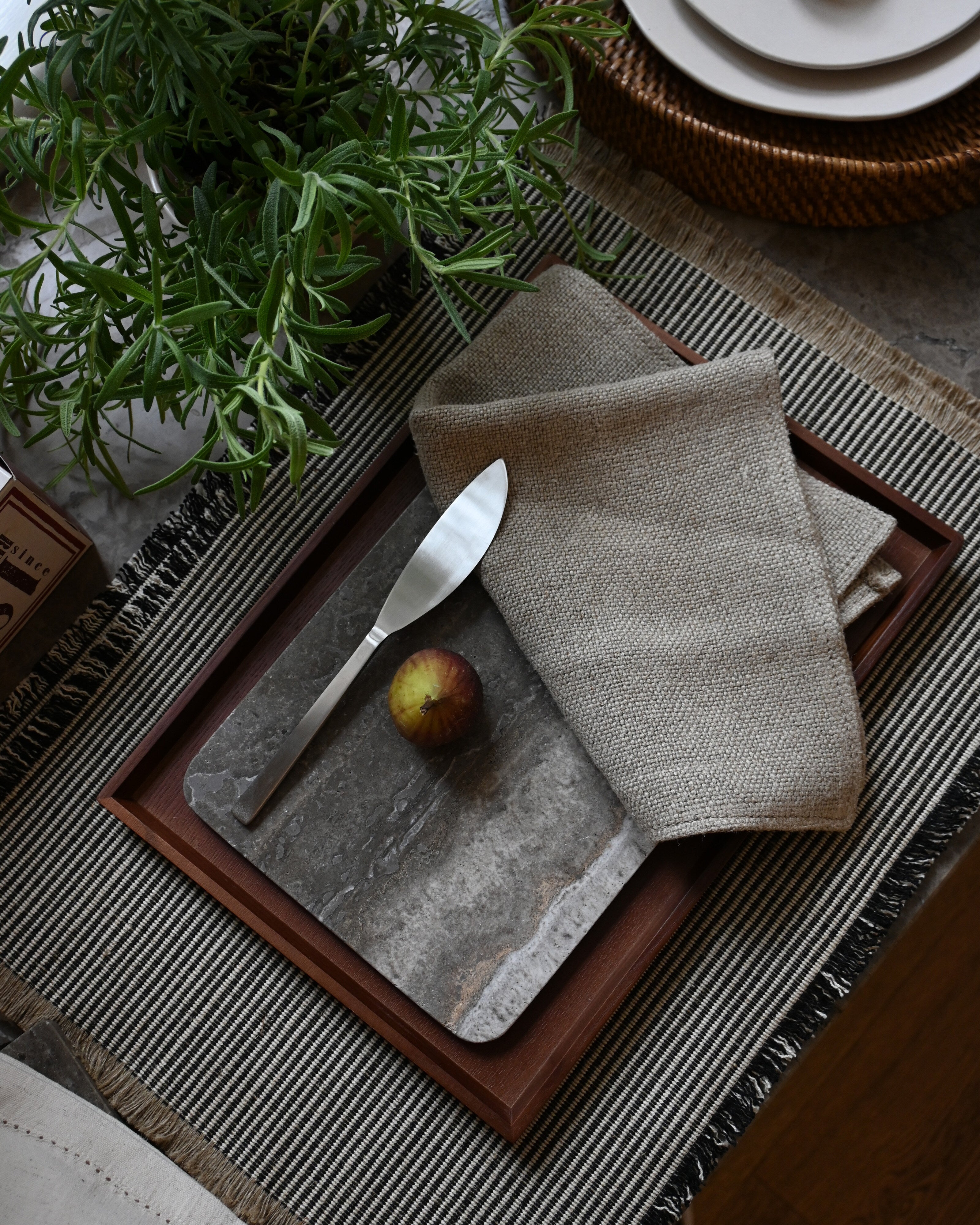 101 Copenhagen - Enkei Tray Rectangular, Mini - Earth - Tray