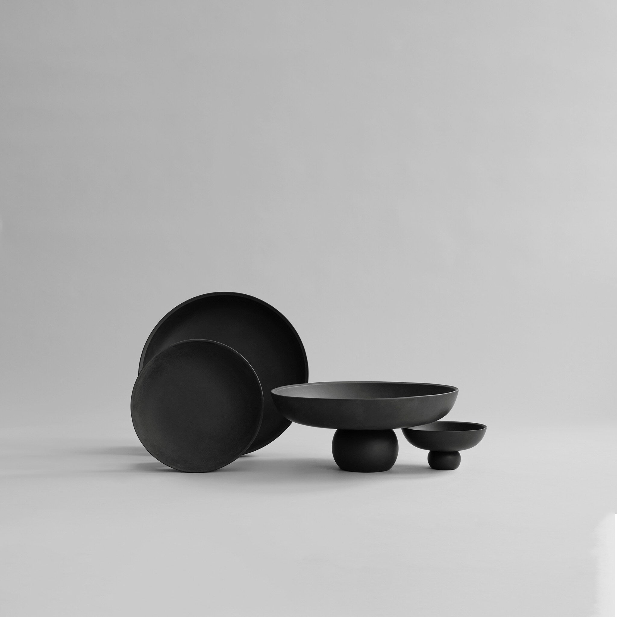 101 Copenhagen - Baburu Bowl, Medio - Black - Bowl