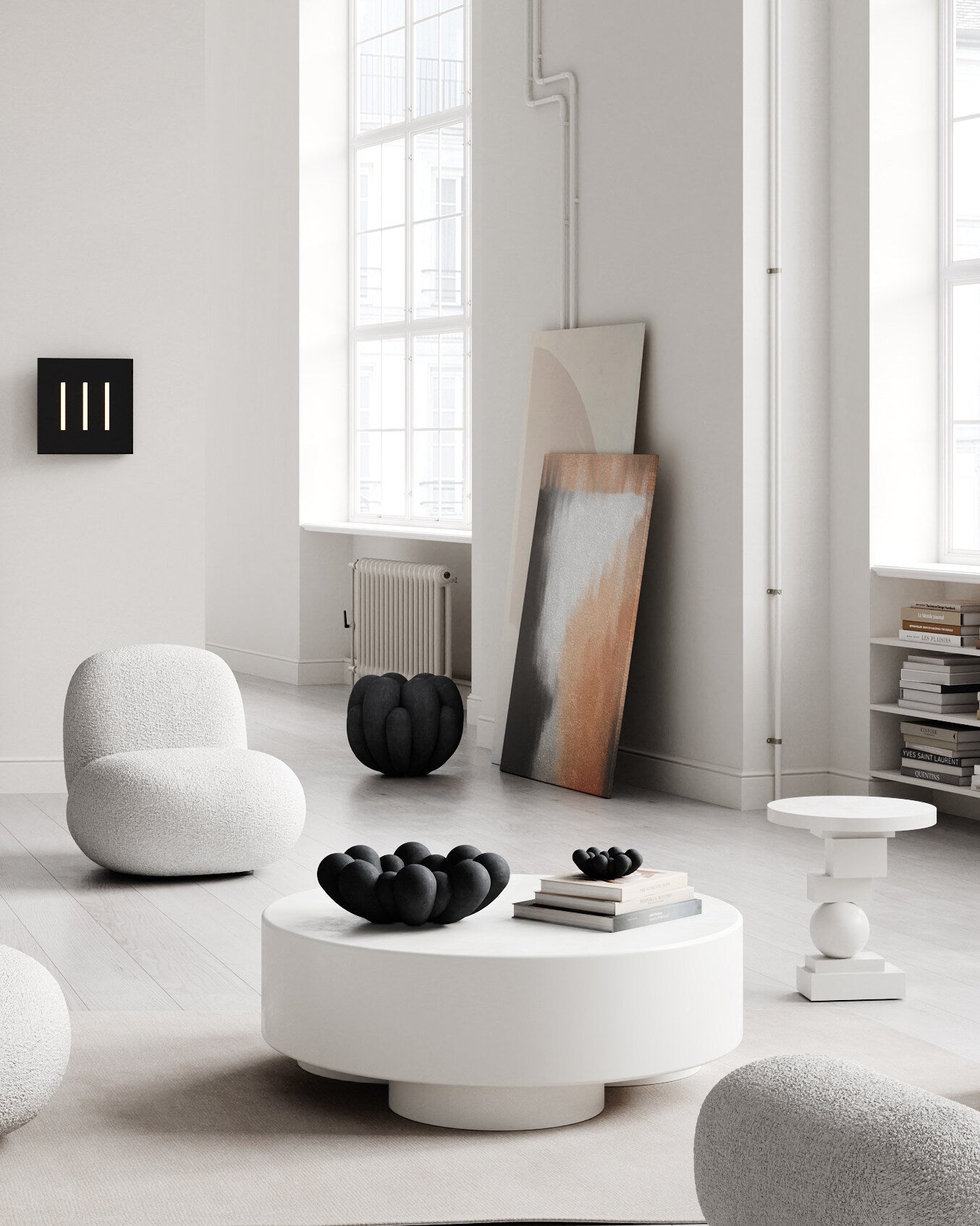 101 Copenhagen - Bloom Tray, Big - Black - Tray