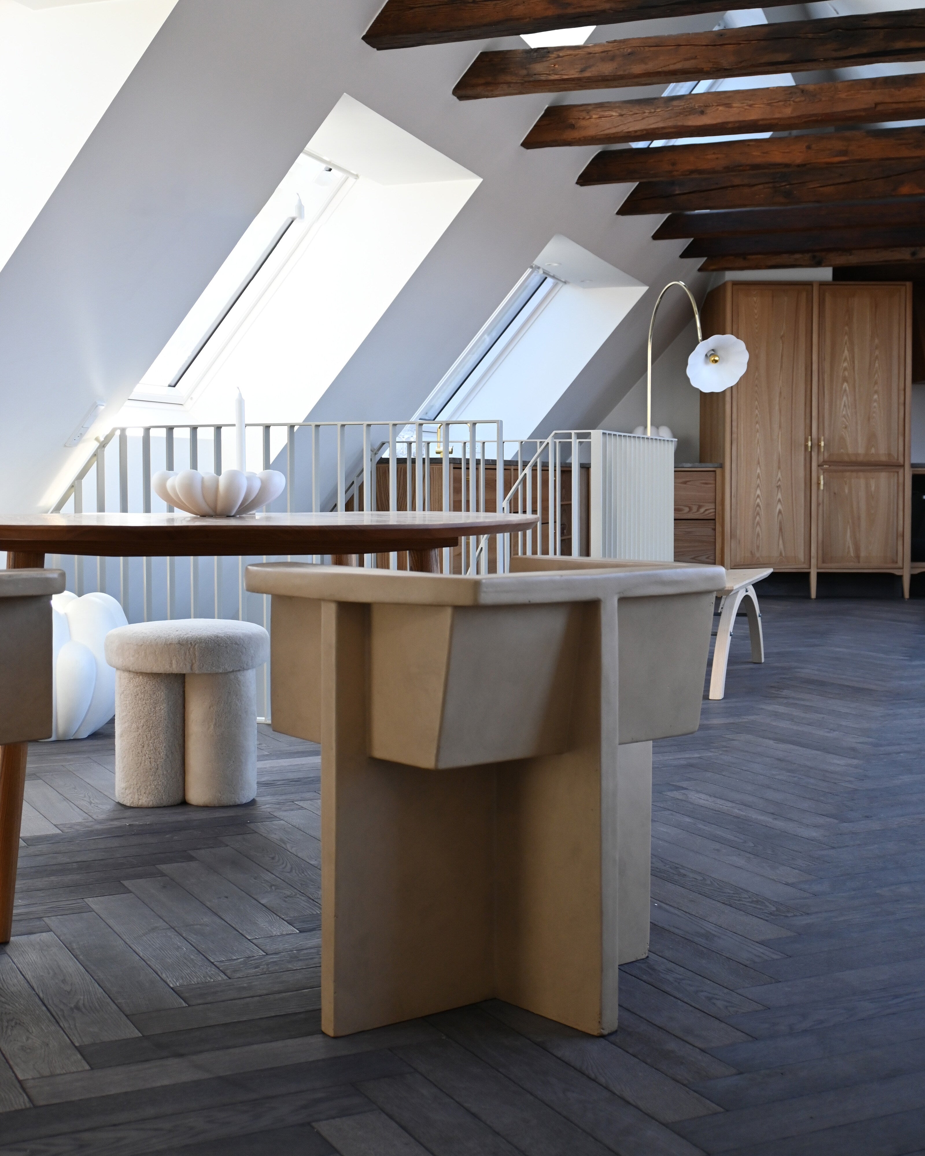 101 Copenhagen - Bloom Tray, Medio - Bone White - Tray