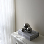 101 Copenhagen - Gallery Balls, Set of 3 - Chrome - Art