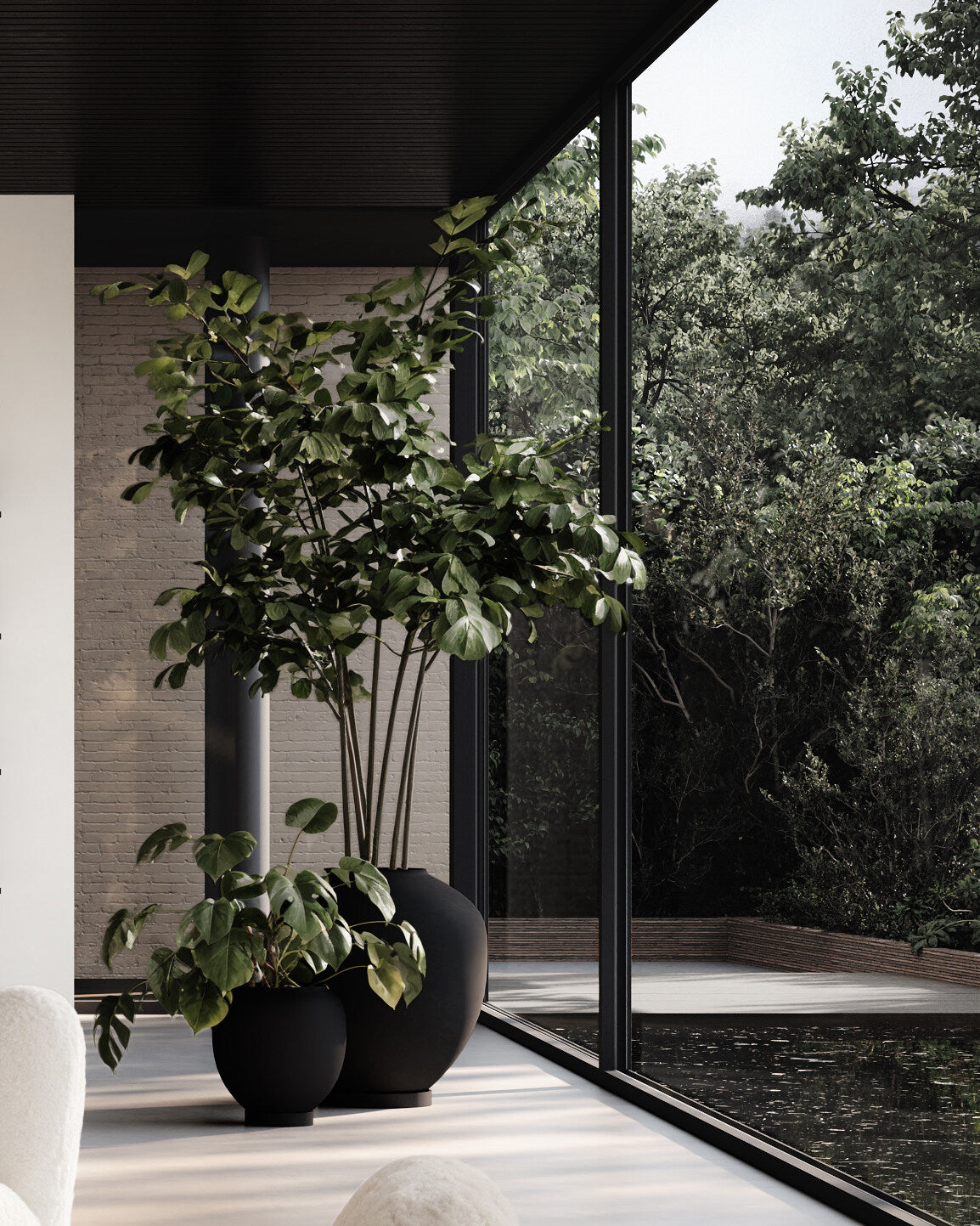 101 Copenhagen - Sunao Vase, Hexa - Black - Vase