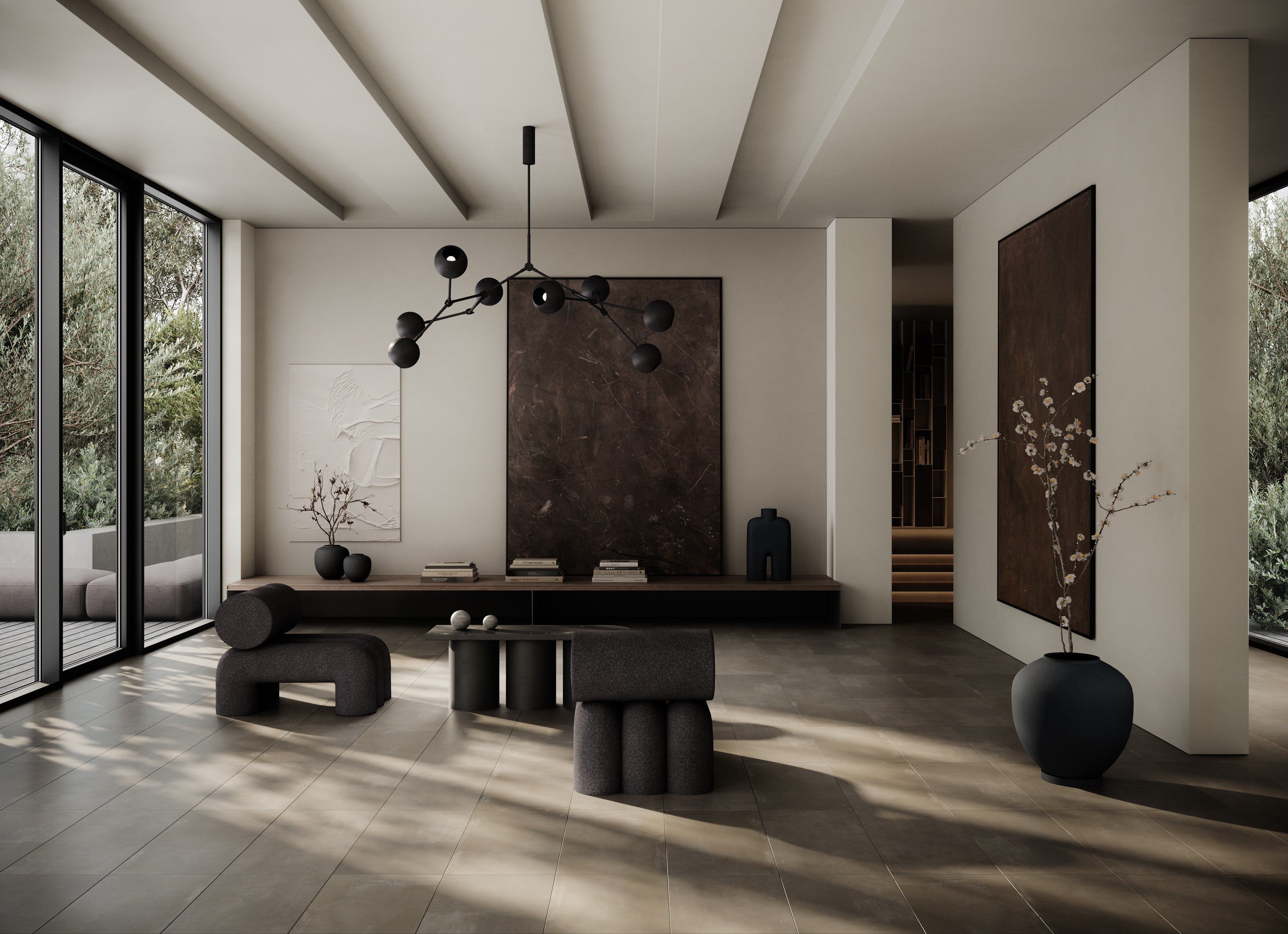 101 Copenhagen - Sunao Vase, Hexa - Black - Vase