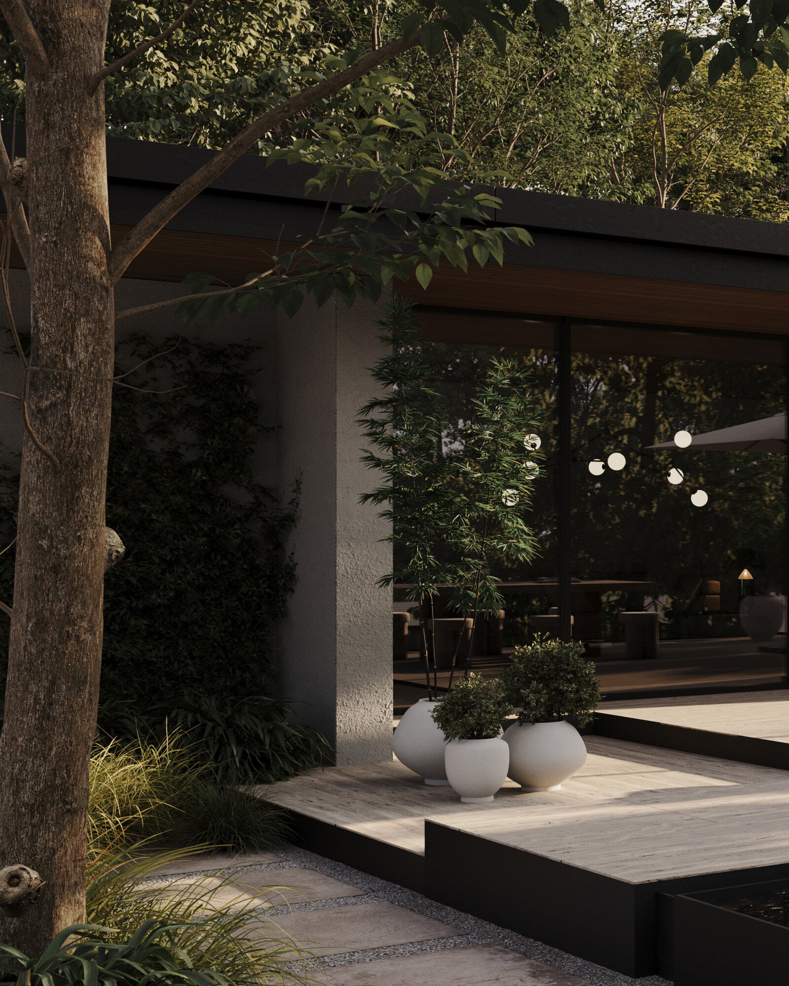 101 Copenhagen - Sunao Plant Pot Fat, Hexa - Birch - Plant Pot