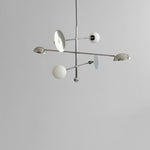 101 Copenhagen - Sahn Chandelier - Chrome (5m) - Chandelier