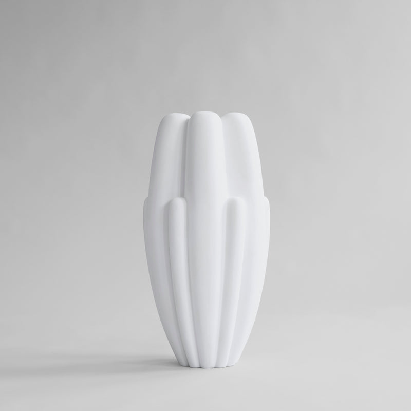 101 Copenhagen - Bloom Vase Slim, Big - Bone White - Vase