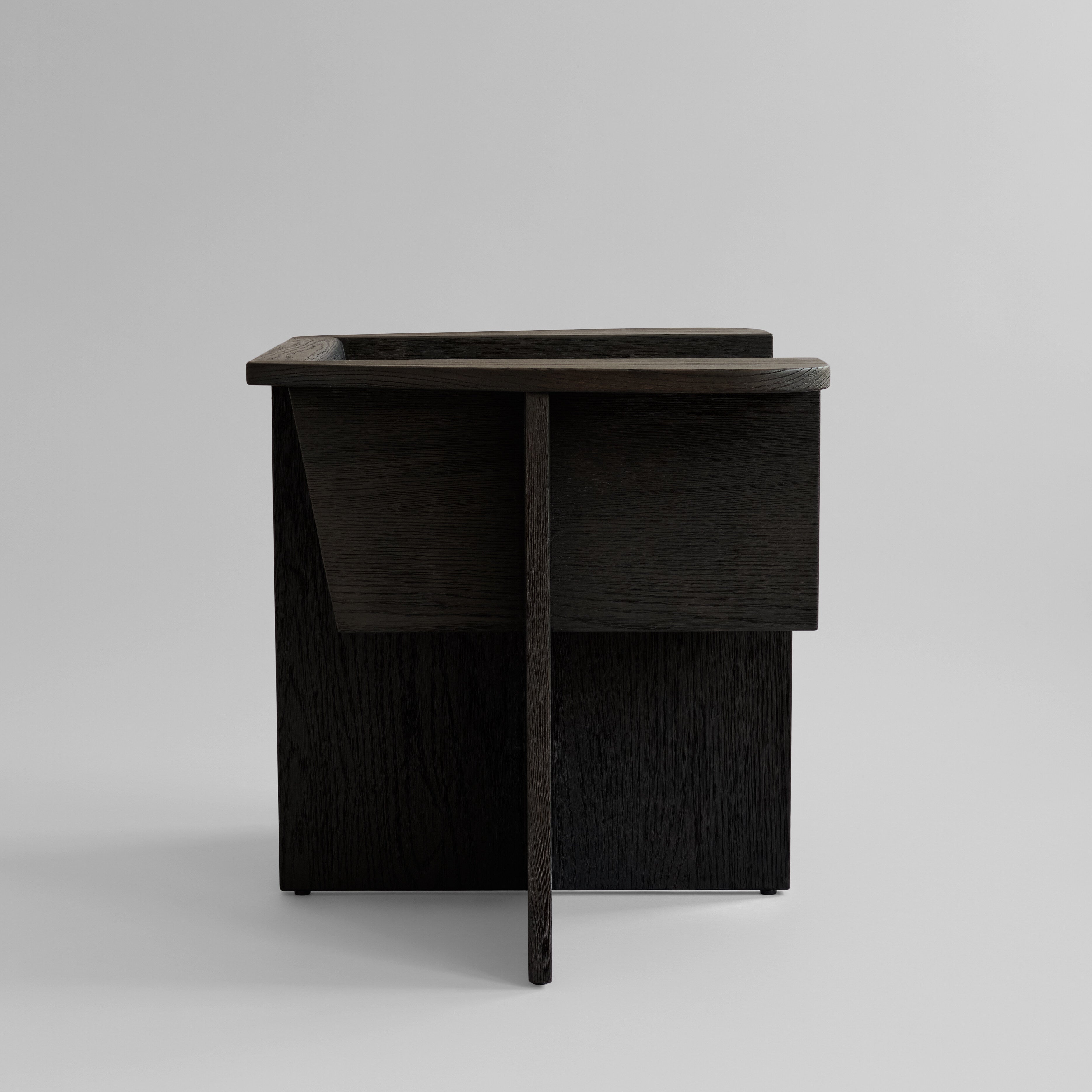 101 Copenhagen - Brutus Lounge Chair - Coffee Black Oak - Lounge Chair