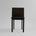 101 Copenhagen - Brutus Slim Dining Chair - Coffee Black Oak - Dining Chair