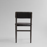101 Copenhagen - Nama Dining Chair, Coffee Black  - Aniline leather black - Dining Chair