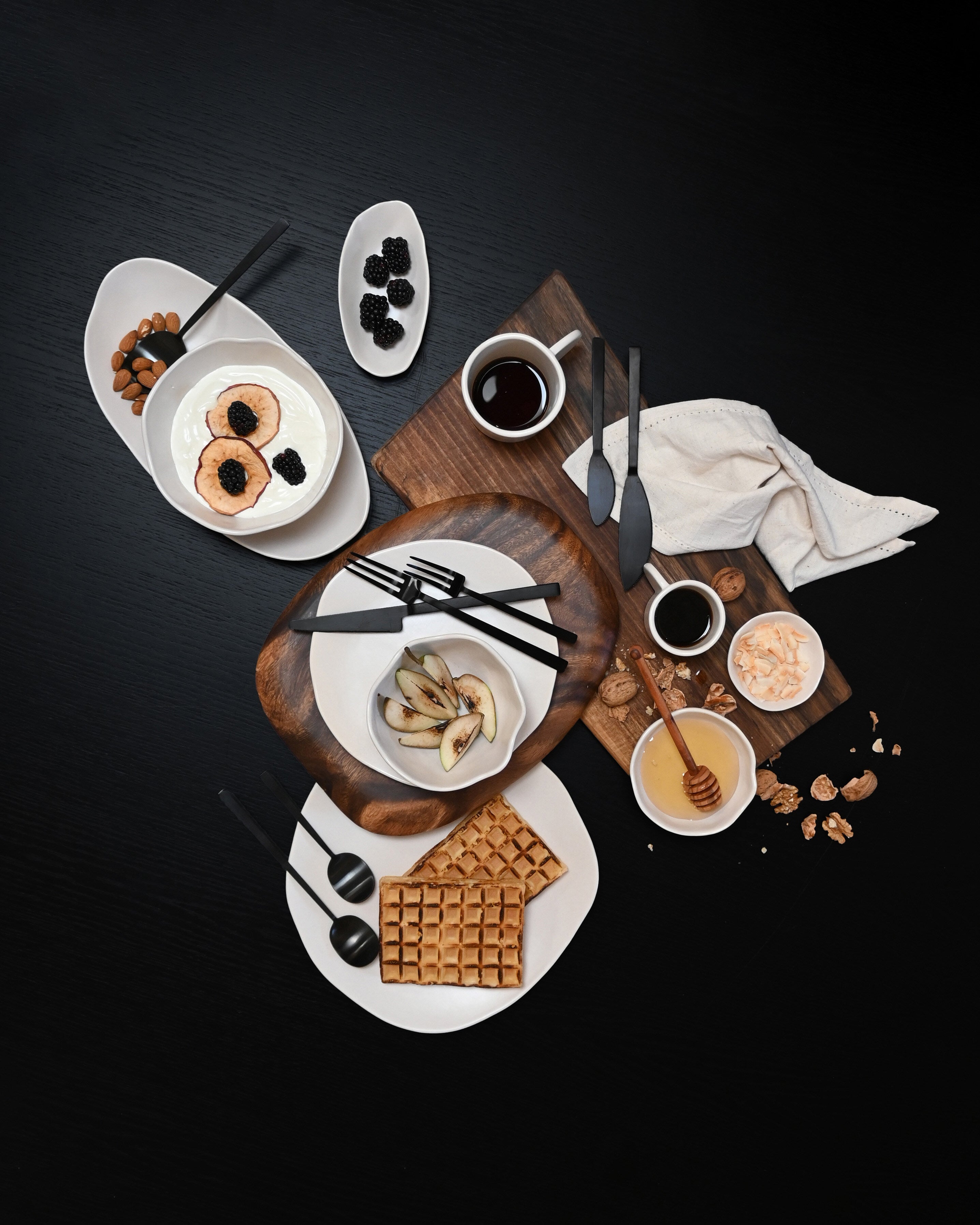 101 Copenhagen - Kogei Long Spoon - Black - Cutlery