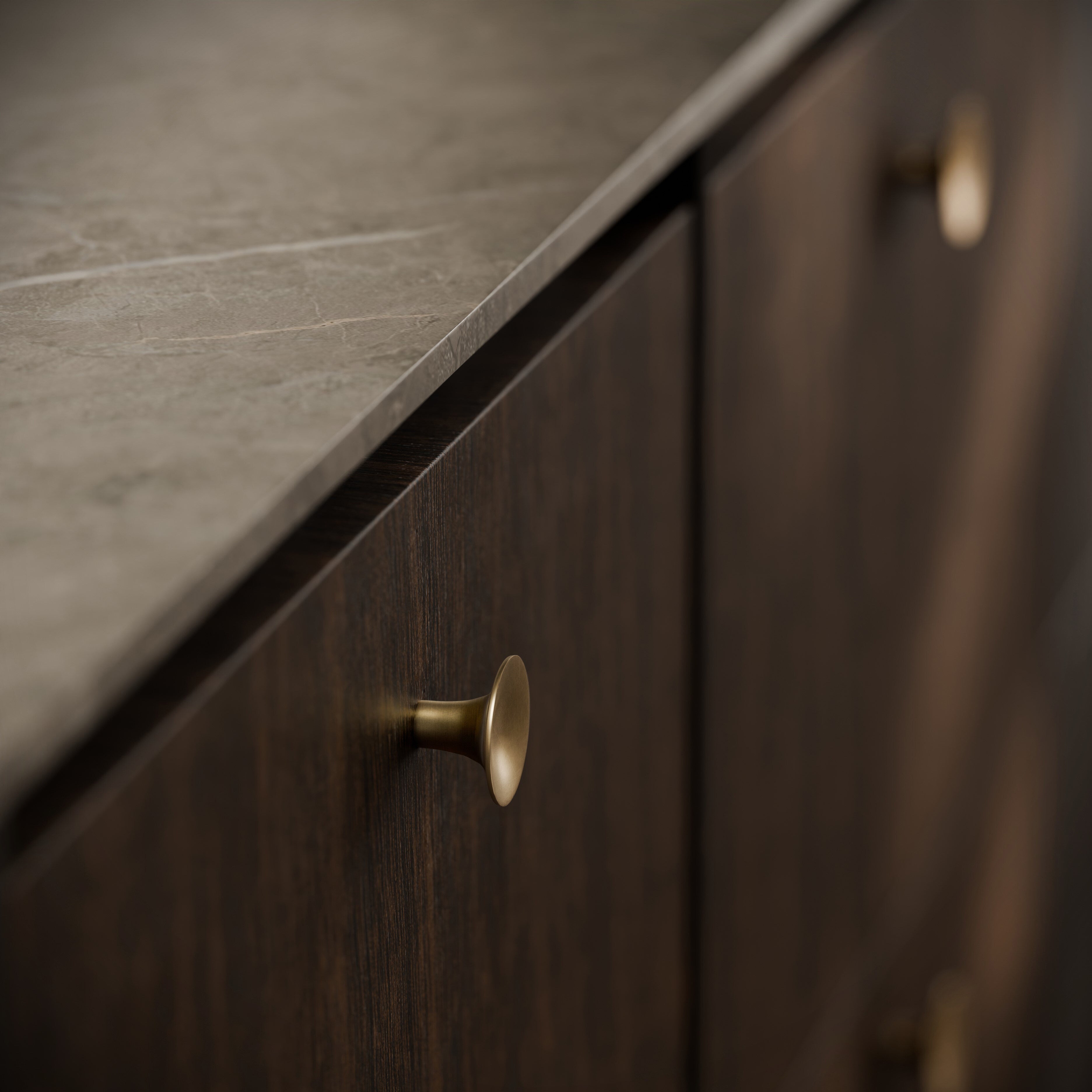 101 Copenhagen - HiHat Knobs, Medio - Brass - Knob