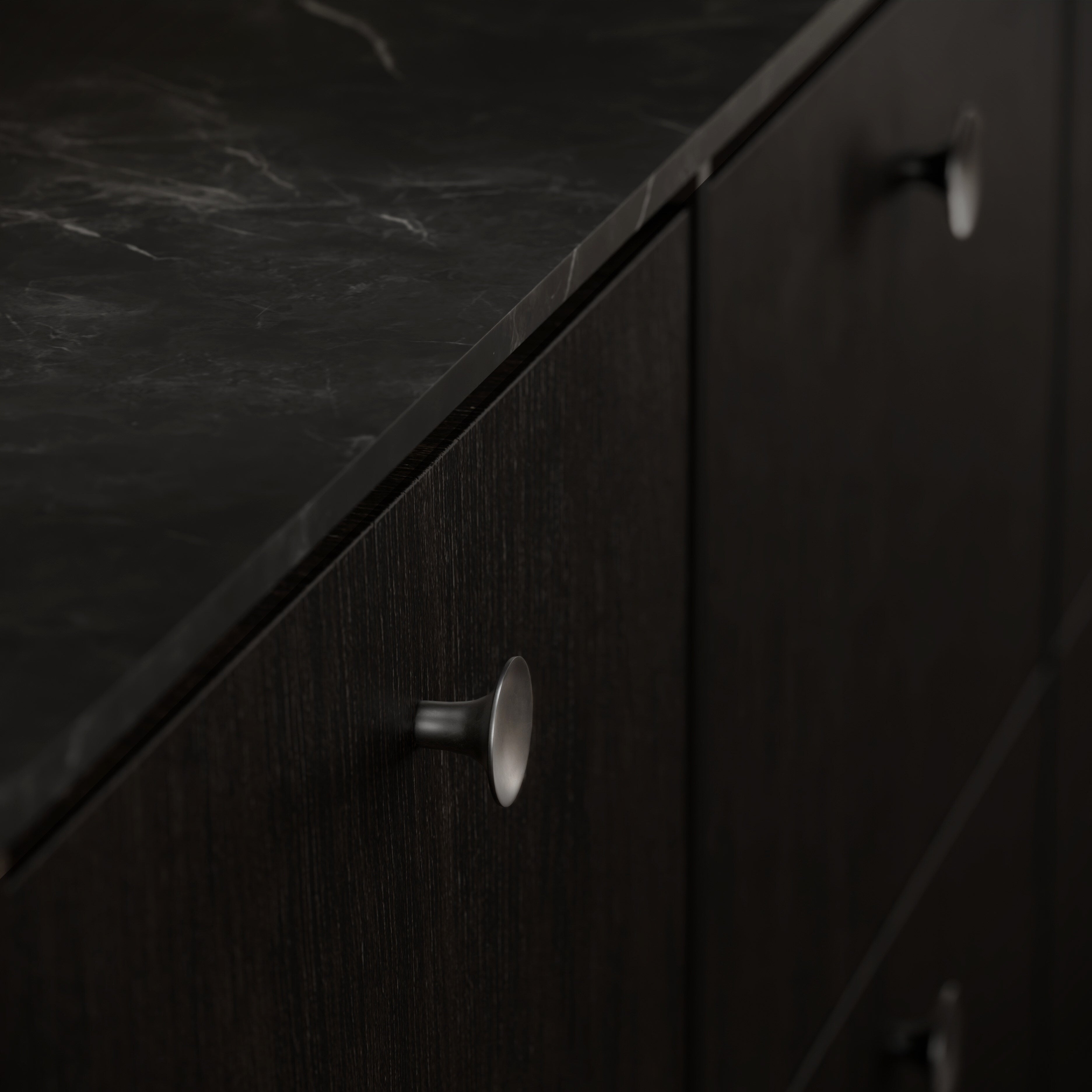 101 Copenhagen - HiHat Knobs, Medio - Brushed Steel - Knob