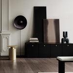 101 Copenhagen - Pillar Table, Tall - Brass - Coffee or Side Table
