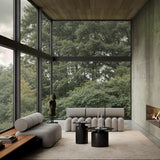 101 Copenhagen - Pillar Table, Tall - Burned Black - Coffee or Side Table