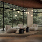 101 Copenhagen - Pillar Table, Tall - Burned Black - Coffee or Side Table