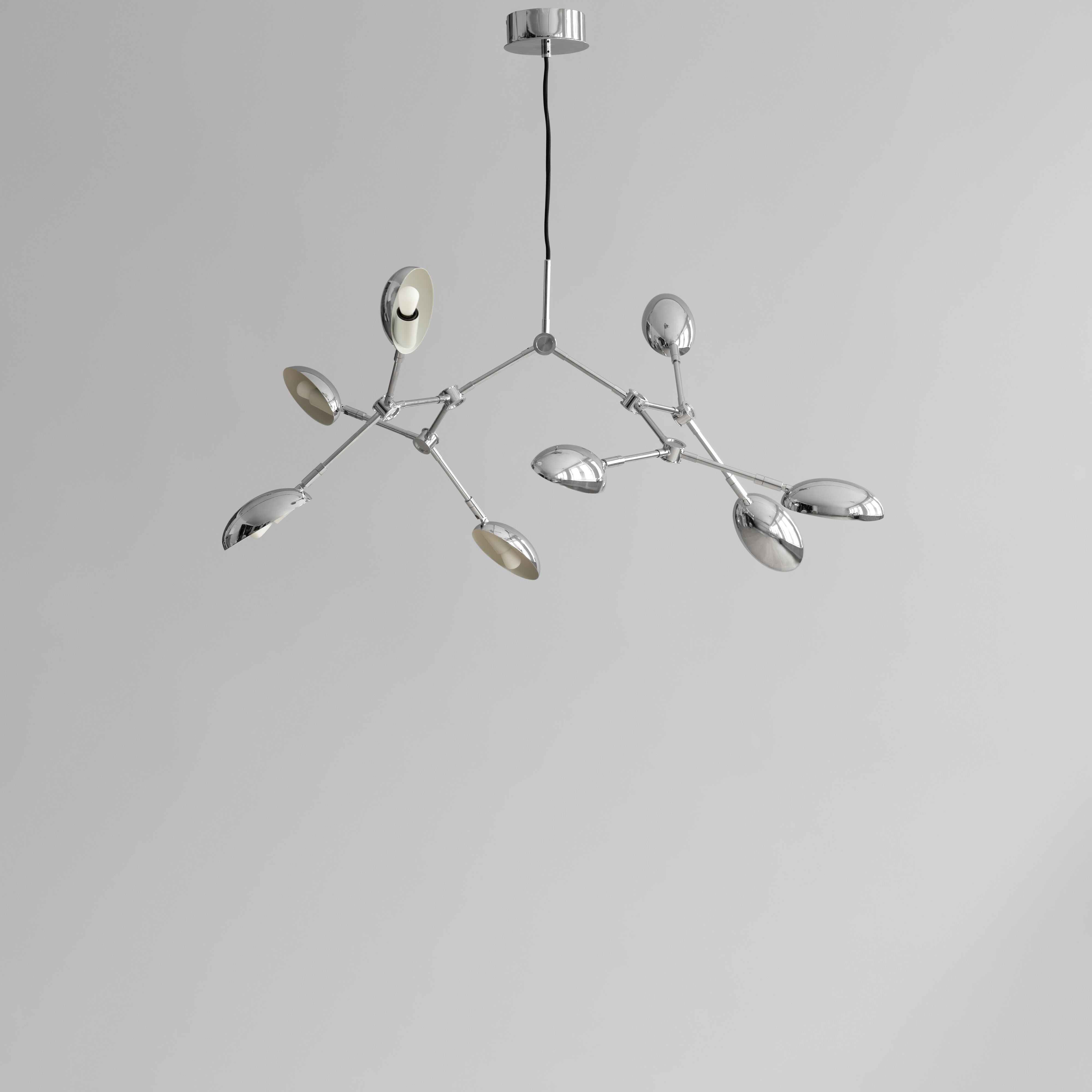 101 Copenhagen - Drop Chandelier, Mini - Chrome - Chandelier