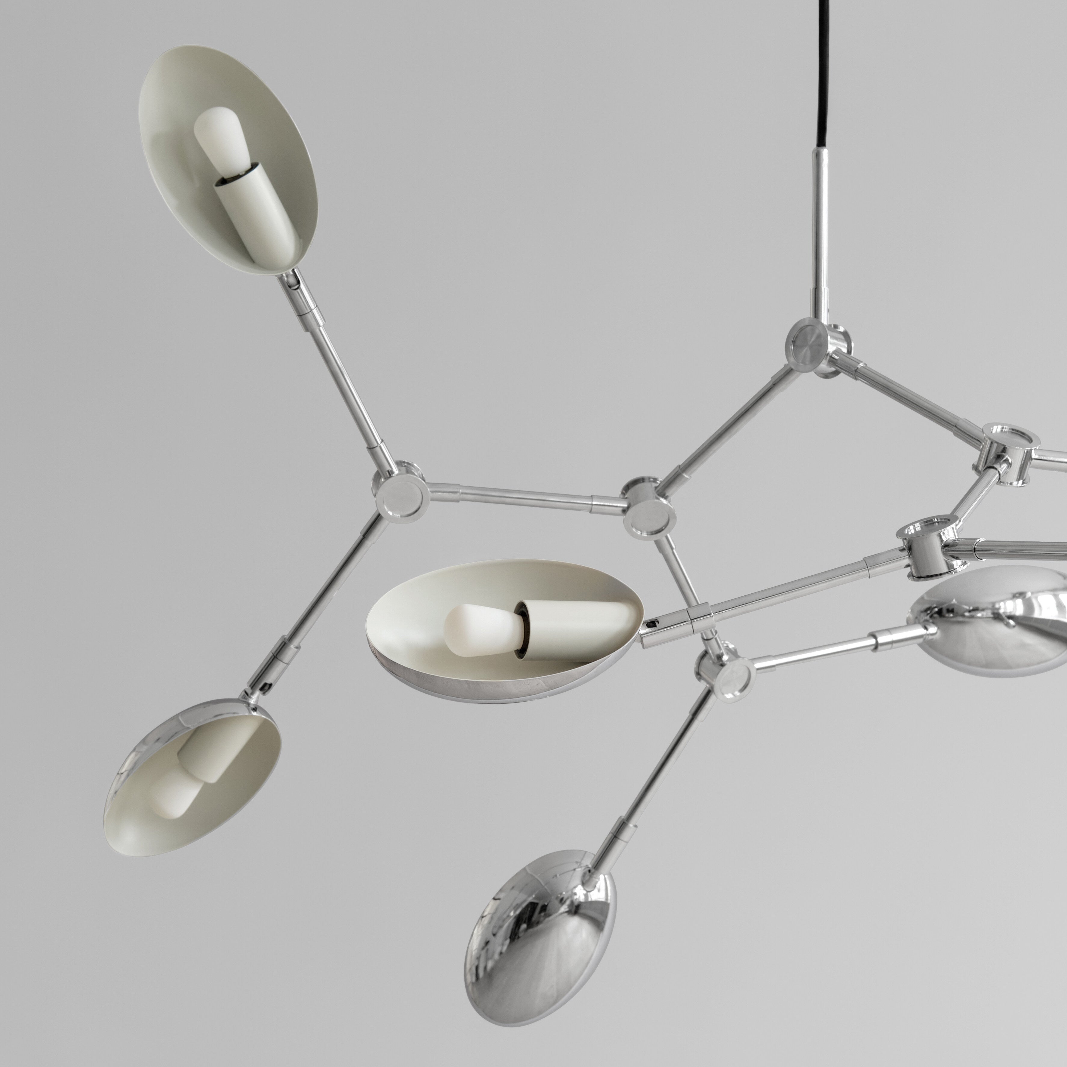 101 Copenhagen - Drop Chandelier, Mini - Chrome - Chandelier