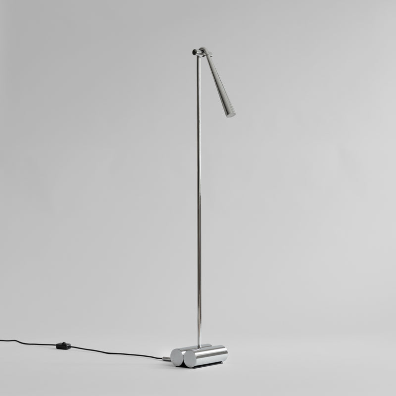 101 Copenhagen - Snake Floor Lamp - Chrome - Floor Lamp