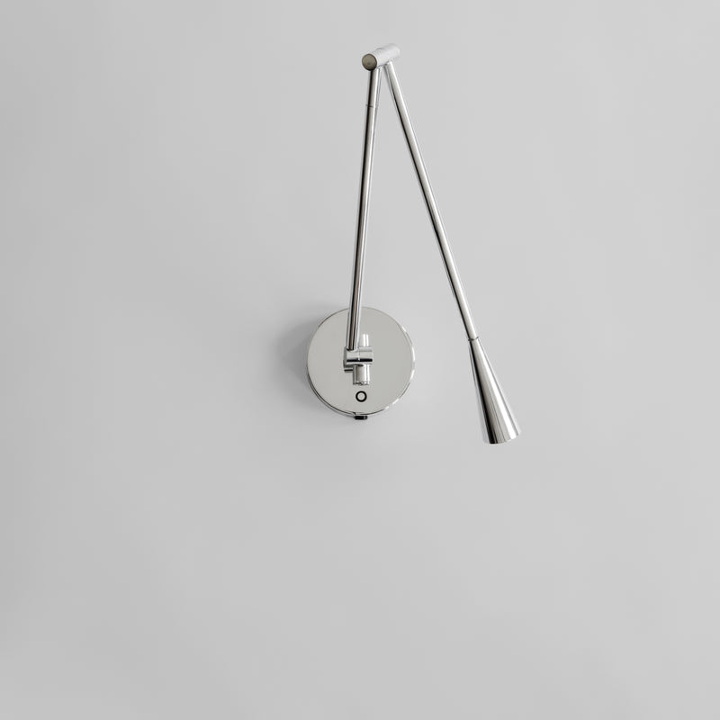 101 Copenhagen - Snake Wall Lamp - Chrome - Wall Lamp