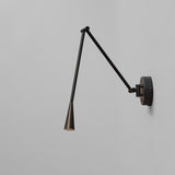 Snake Wall Lamp - Burned Black