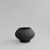 101 Copenhagen - Sunao Plant Pot Fat, Medio - Black - Plant Pot