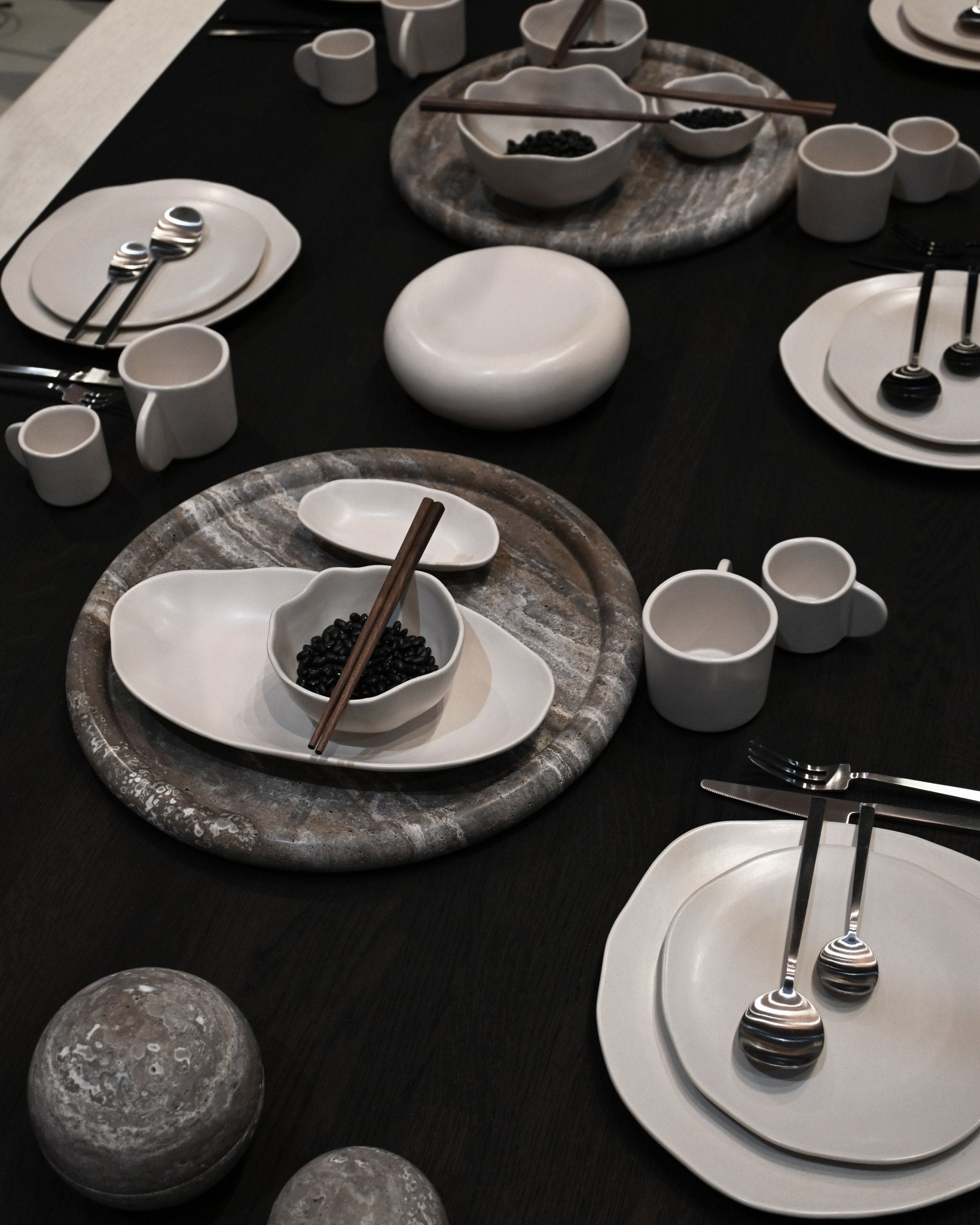 101 Copenhagen Native dinnerware table setting