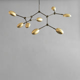 Drop Chandelier, Mini - Brass