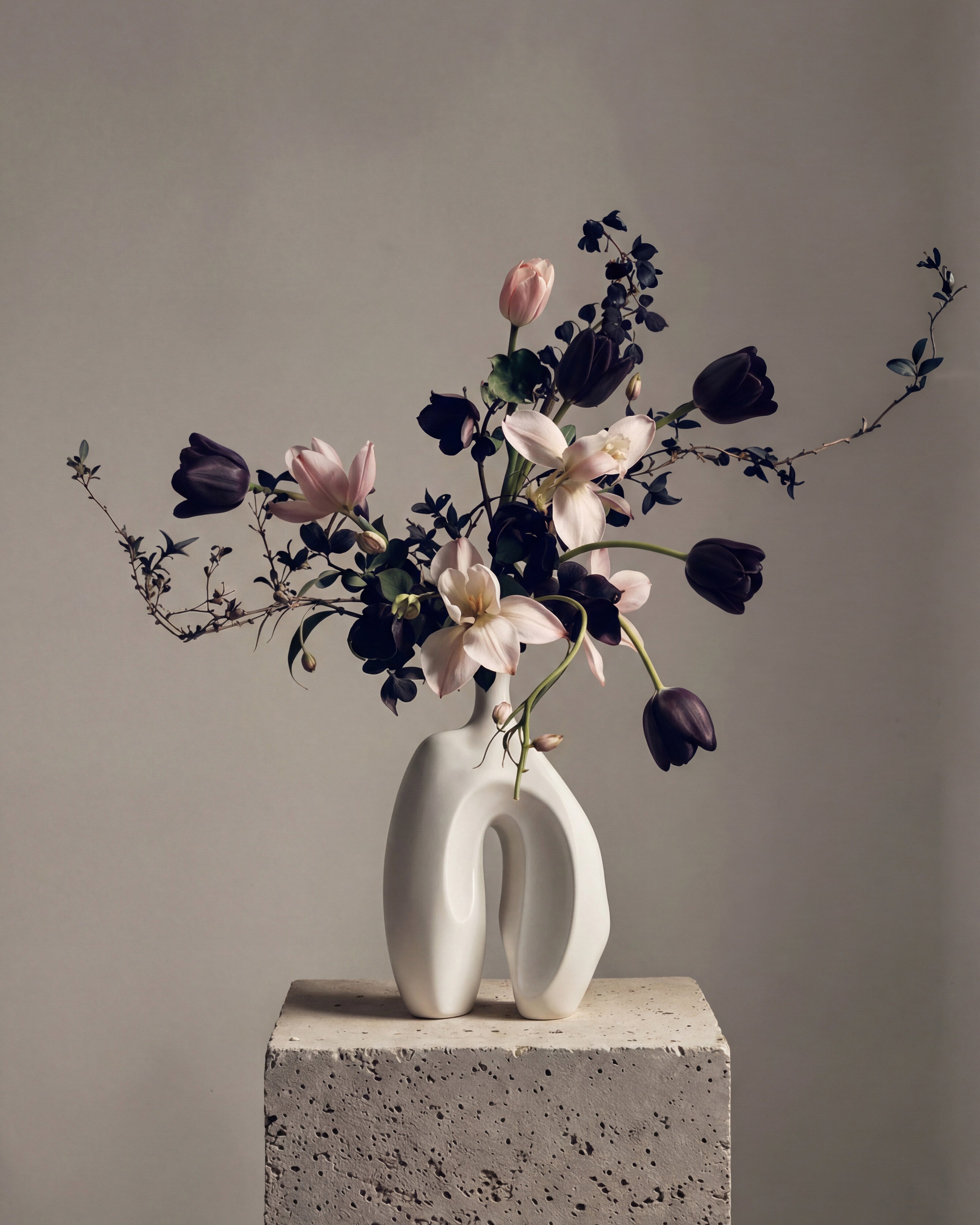 101 Copenhagen - Ni Vase, Medio - Birch - Vase