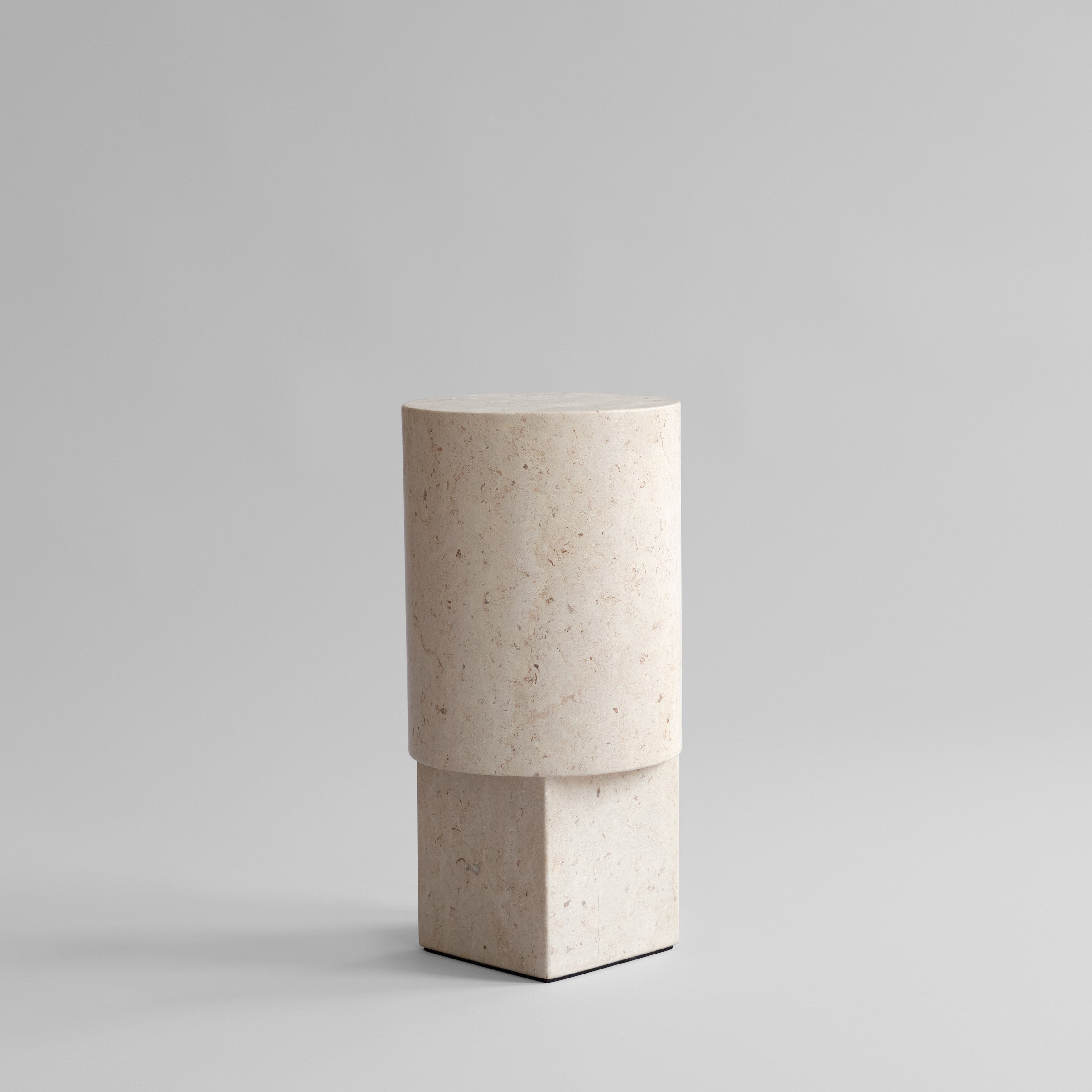 101 Copenhagen - Column Table - Limestone - Coffee Table