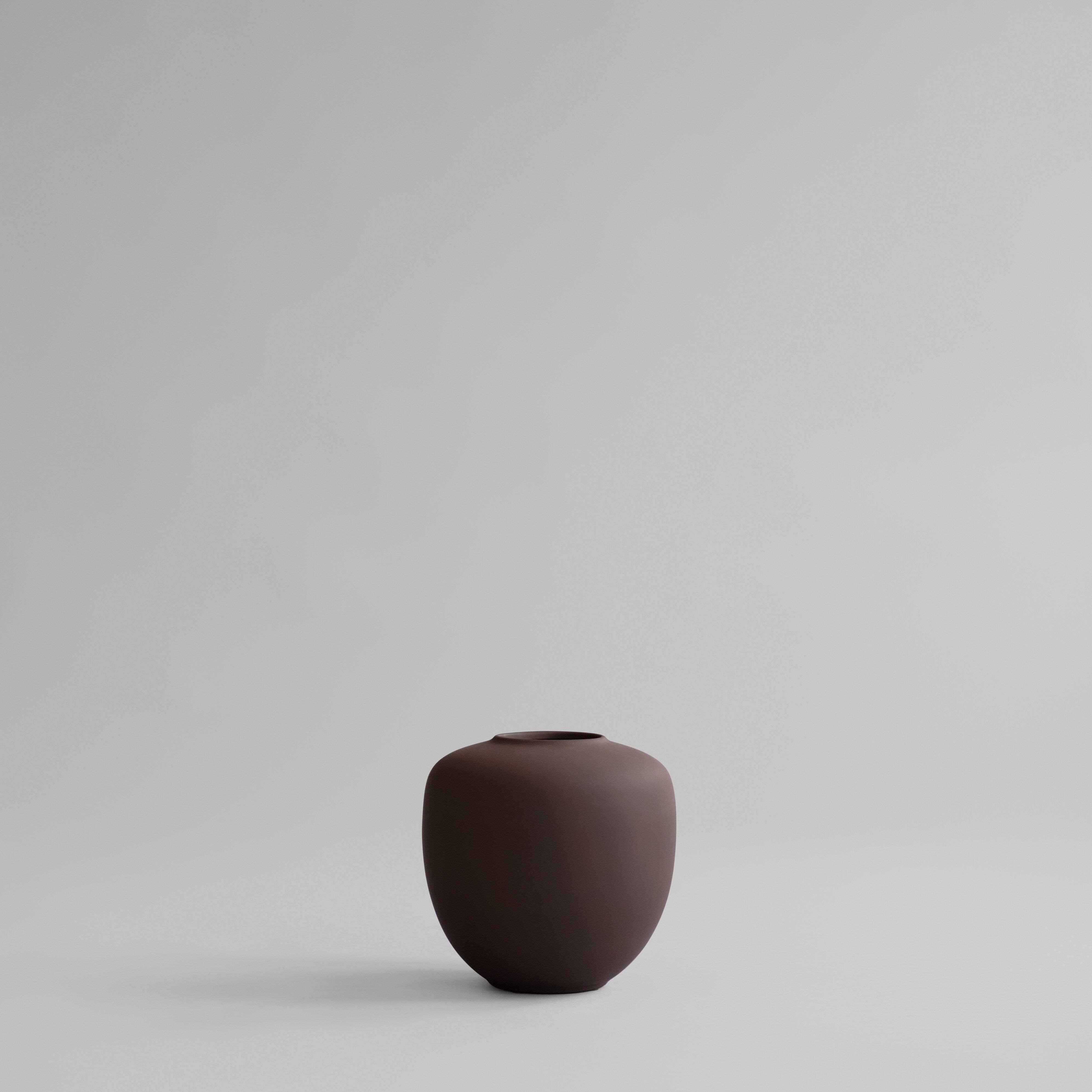 101 Copenhagen - Sunao Vase, Mini - Chocolate Brown - Vase