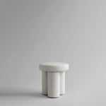 101 Copenhagen - Big Foot Stool - Chalk White (Linen) - Stool
