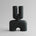 101 Copenhagen - Cobra Vase Double, Medio - Black - Vase