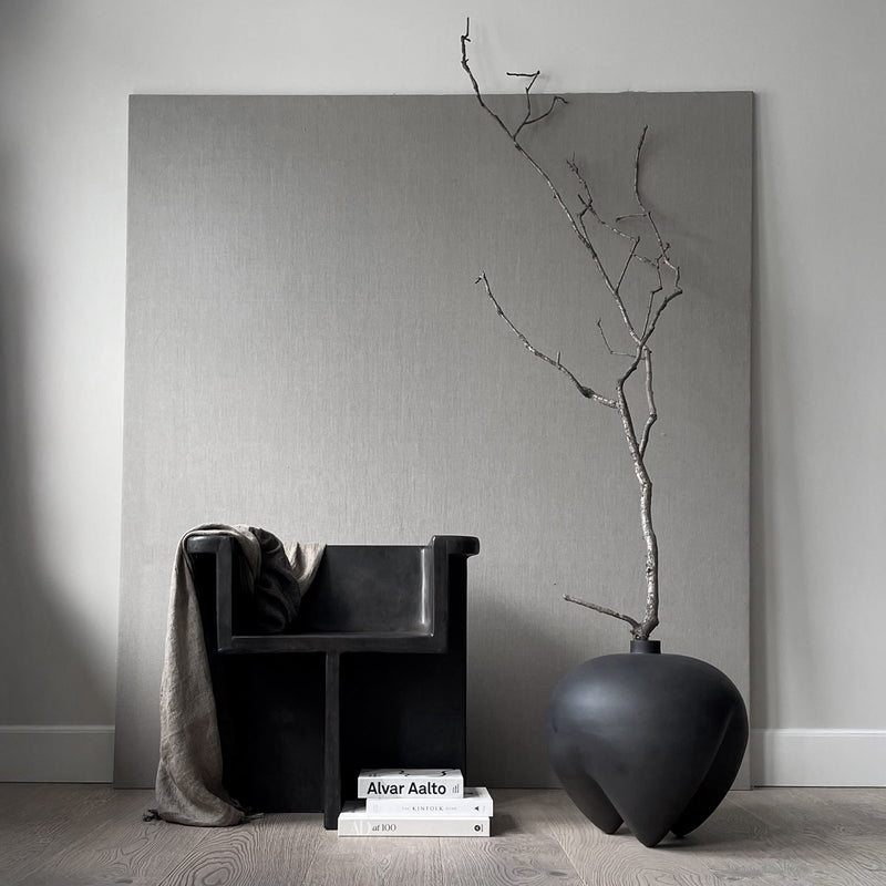 101 Copenhagen Big Sumo Vase in Coffee colour