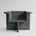 101 Copenhagen - Brutus Lounge Chair - Dark Grey - Lounge Chair