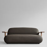 101 Copenhagen - Toe Sofa - Teak / Stone Gray - Sofa