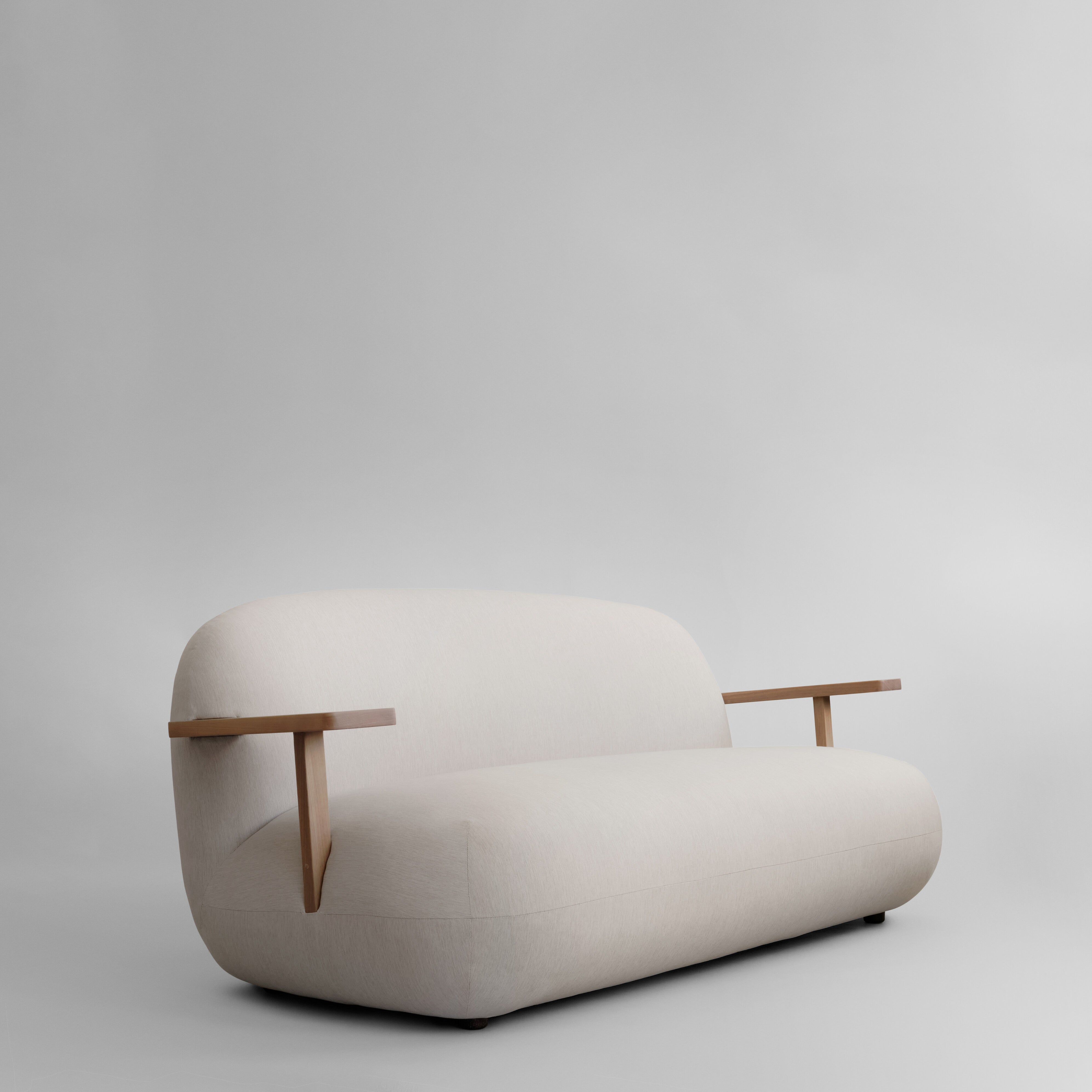 101 Copenhagen - Toe Sofa - Teak / Warm Ash - Sofa