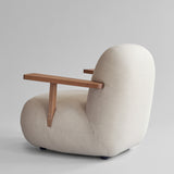 Toe Chair Armrest - Teak / Warm Ash