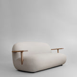 Toe Sofa - Teak / Warm Ash
