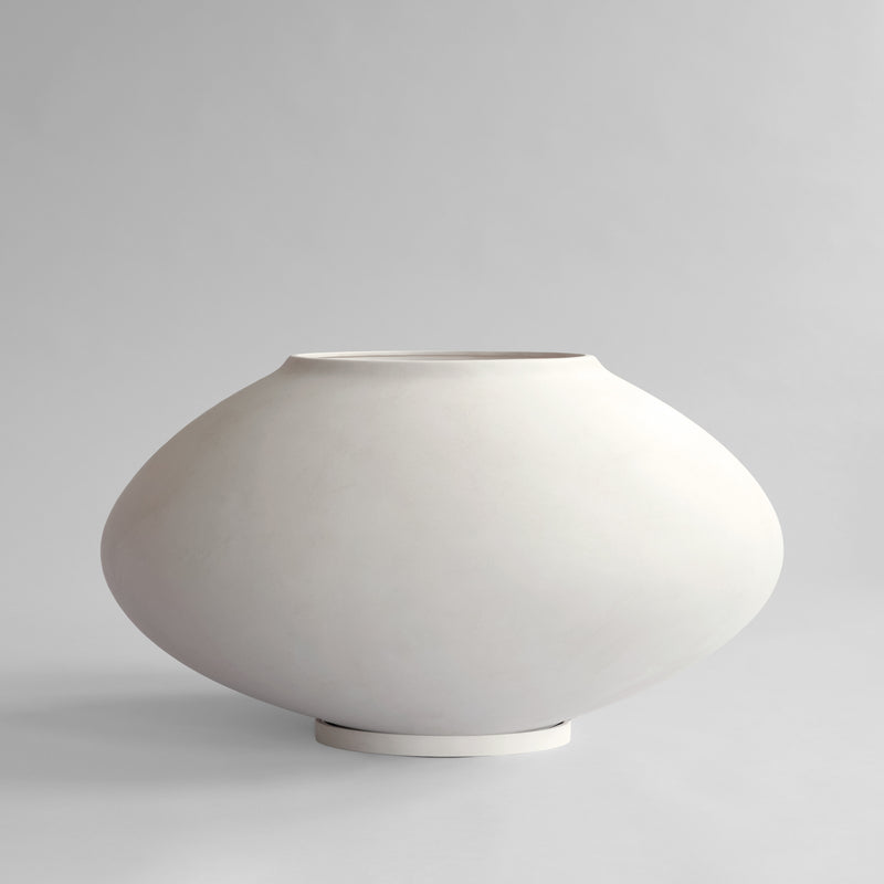 Sunao Plant Pot, Ellipse, Giant  - Birch
