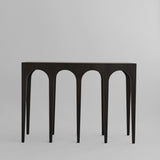 Bow Console, Big - Coffee Black Oak