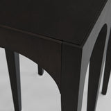 Bow Console, Big - Coffee Black Oak