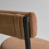 Nama Dining Chair,- Coffee Black Oak - Desert