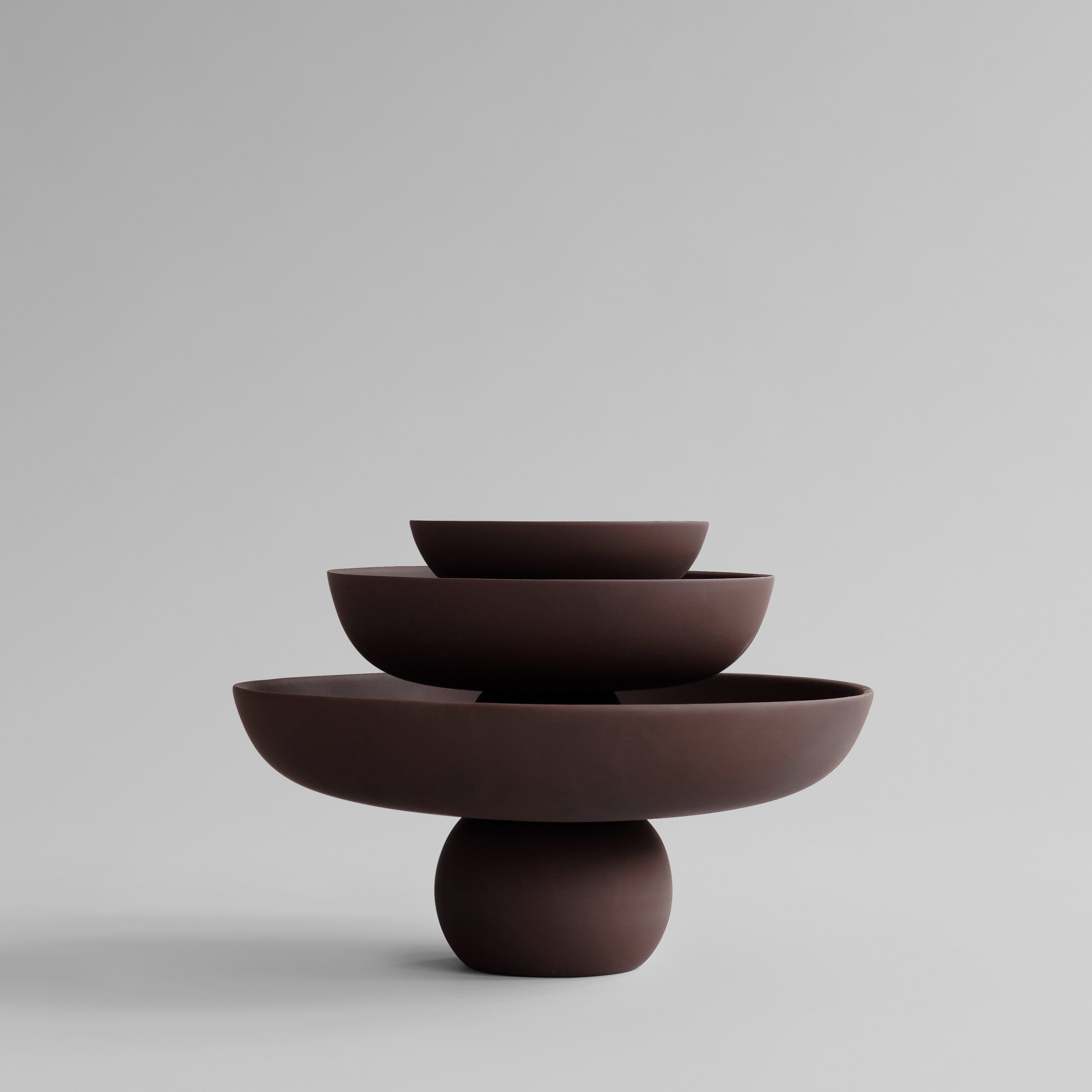 101 Copenhagen - Baburu Bowl, Medio – Chocolate Brown - Bowl