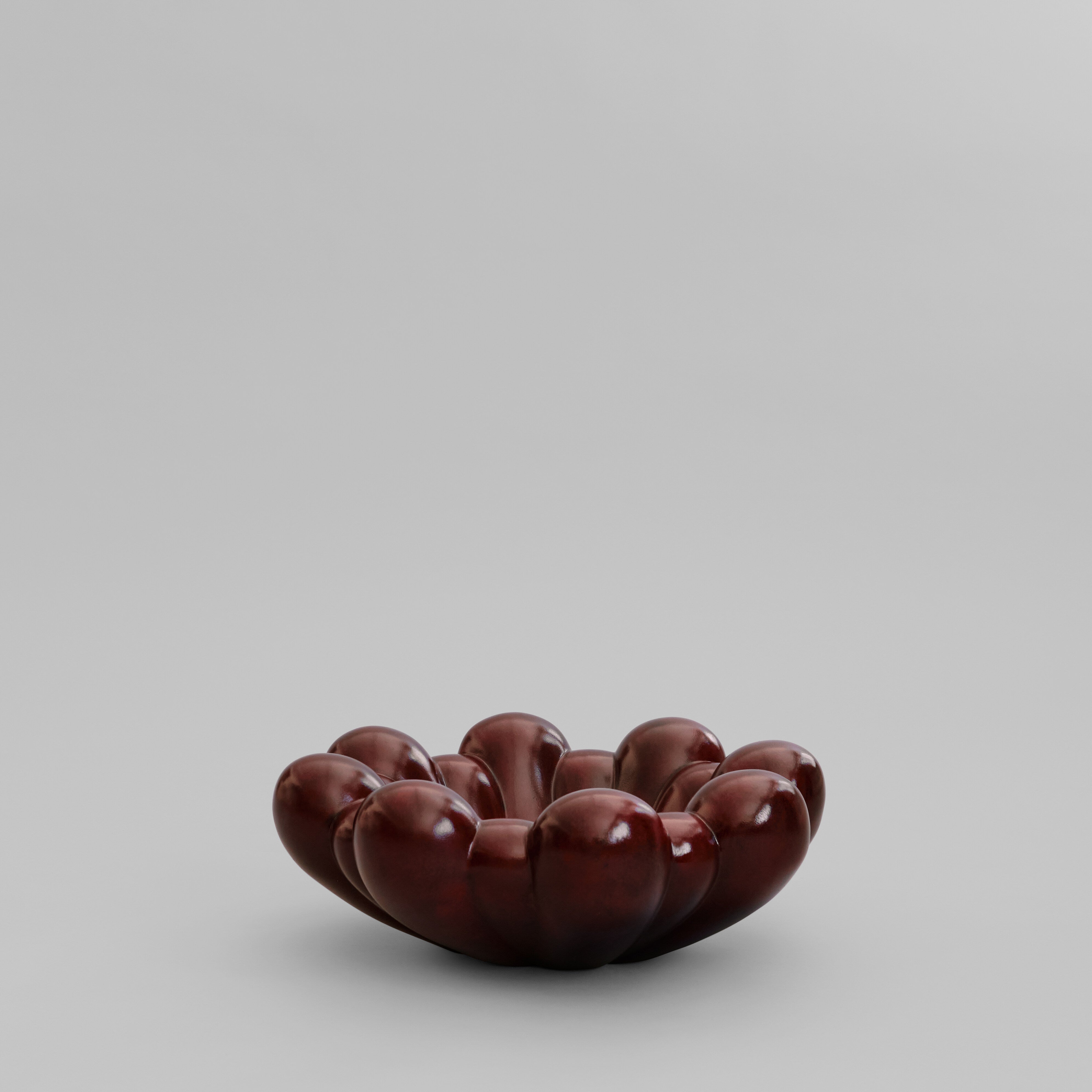101 Copenhagen - Bloom Tray, Big - Maroon - Tray