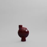Sphere Vase Bubl, Medio – Maroon