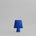 101 Copenhagen - Sphere Vase Square, Mini – Marrakech Blue - Vase