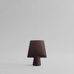 101 Copenhagen - Sphere Vase Square, Mini – Chocolate Brown - Vase